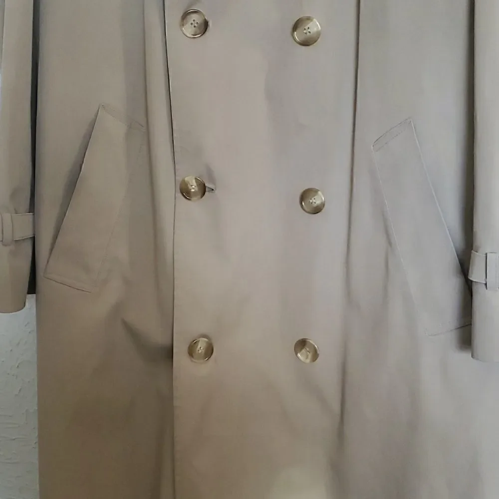 Brooks Brothers | Double Breasted Khaki Trench Coat